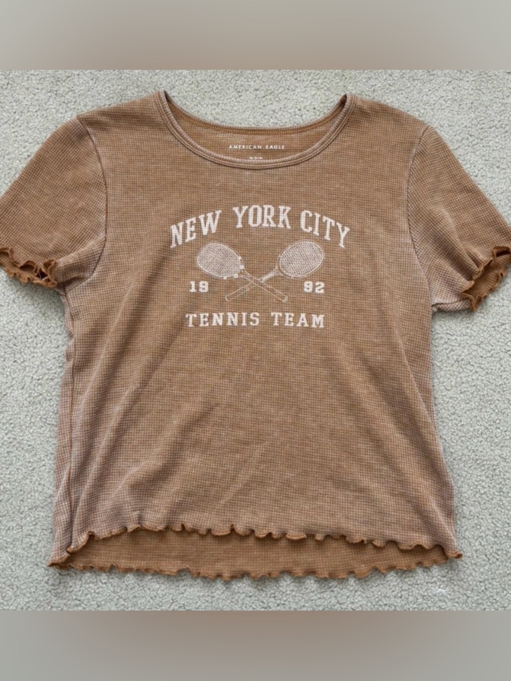 🤎2 brown basic short sleeve top bundle🤎